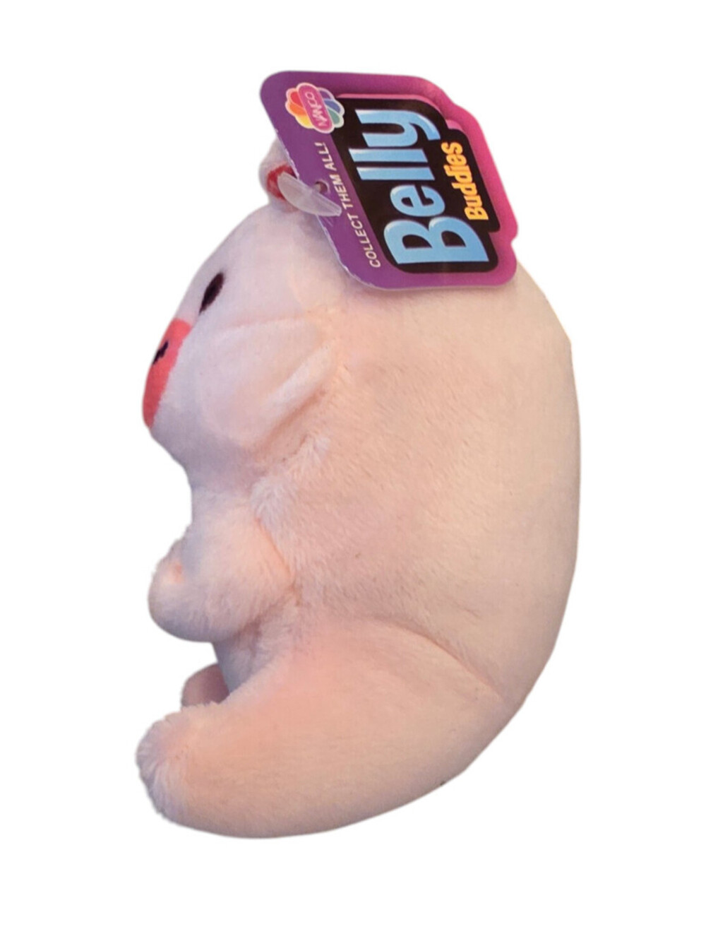 Nanco Belly Buddies Beanie Plush Pig Pink NEW